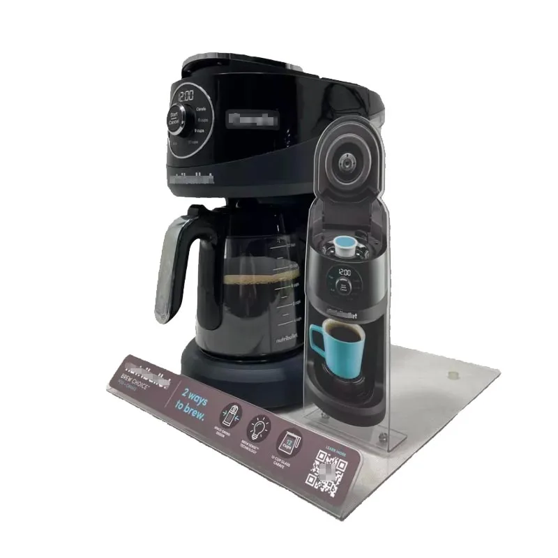 Highend Customization Acrylic Electric Kettle Display Stands Kitchen