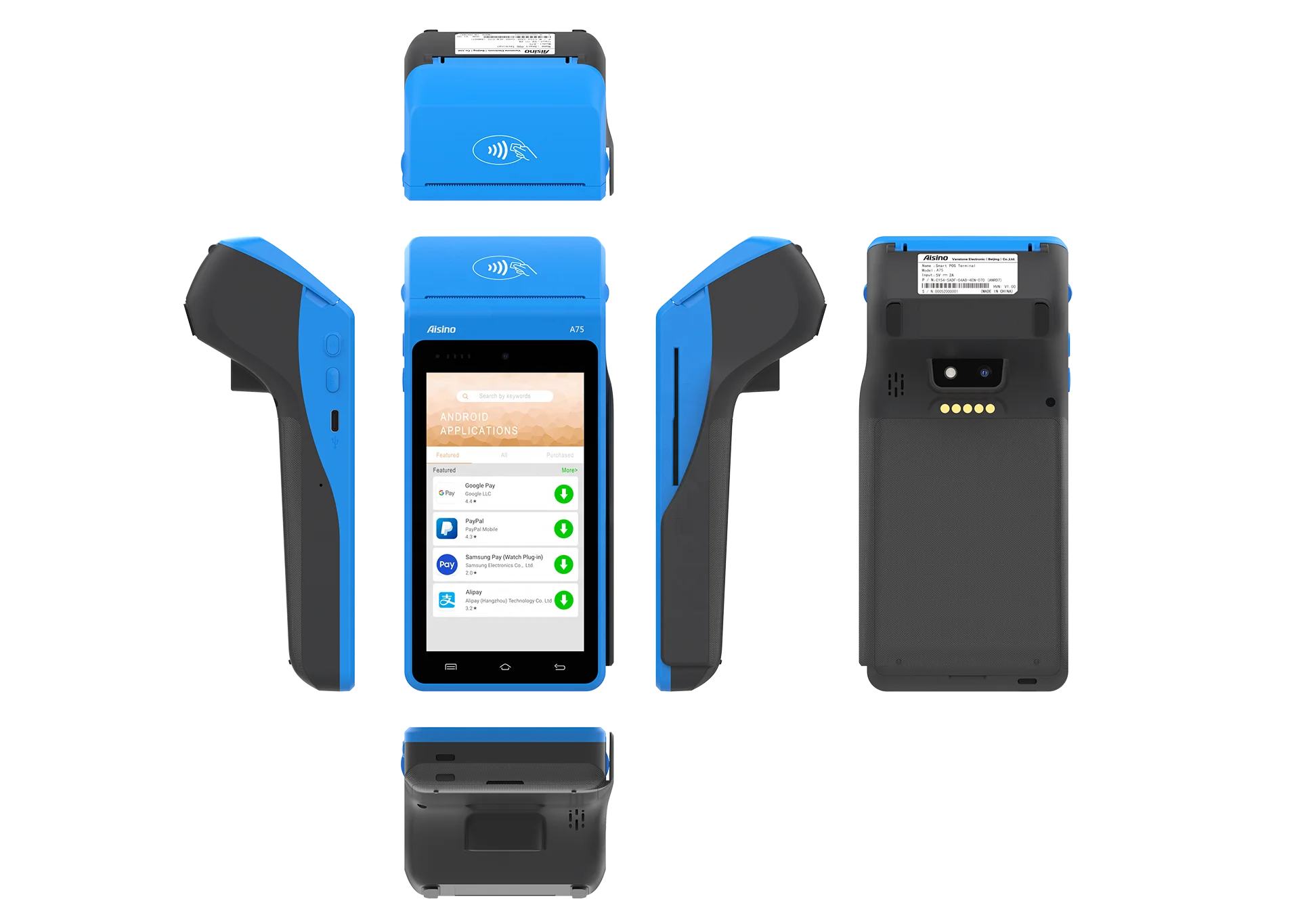 Android Mobile Pos Terminal  Portable Lottery Pos Terminal Machine With Nfc Gprs Pos