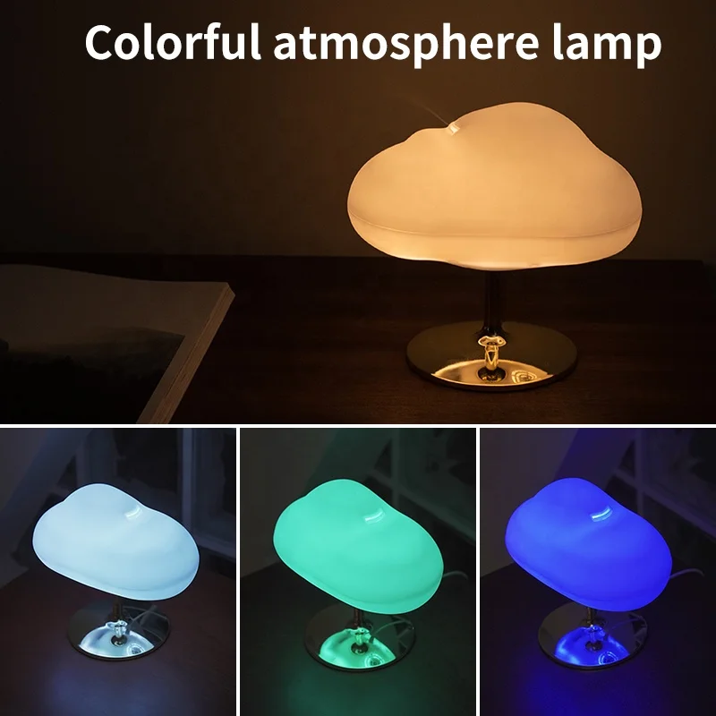 Factory Price Colorful Cloud Night Light Air Humidifier 5V USB Aromatherapy Essential Oil Cloud Humidifier