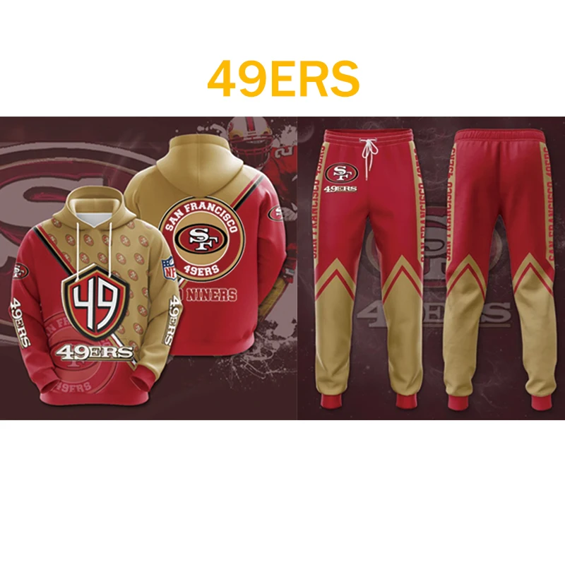 49Ers Hoodie 3D Style345 All Over Printed in 2023