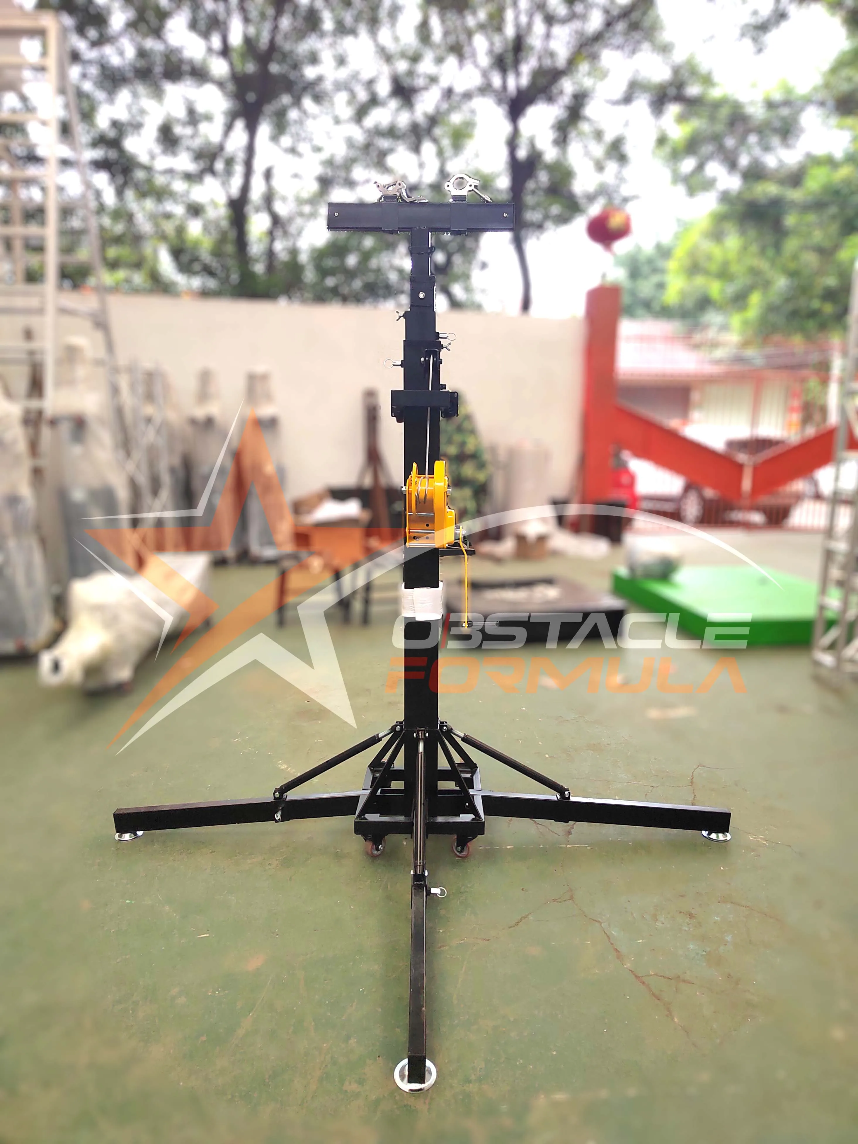 Upright Line Array Speaker Lift Truss Stand Tower Line Array Speaker