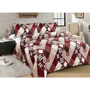 Quilting Comforter Set Queen Winter Home Hotel Duvet Bedding Quilt Solid Color