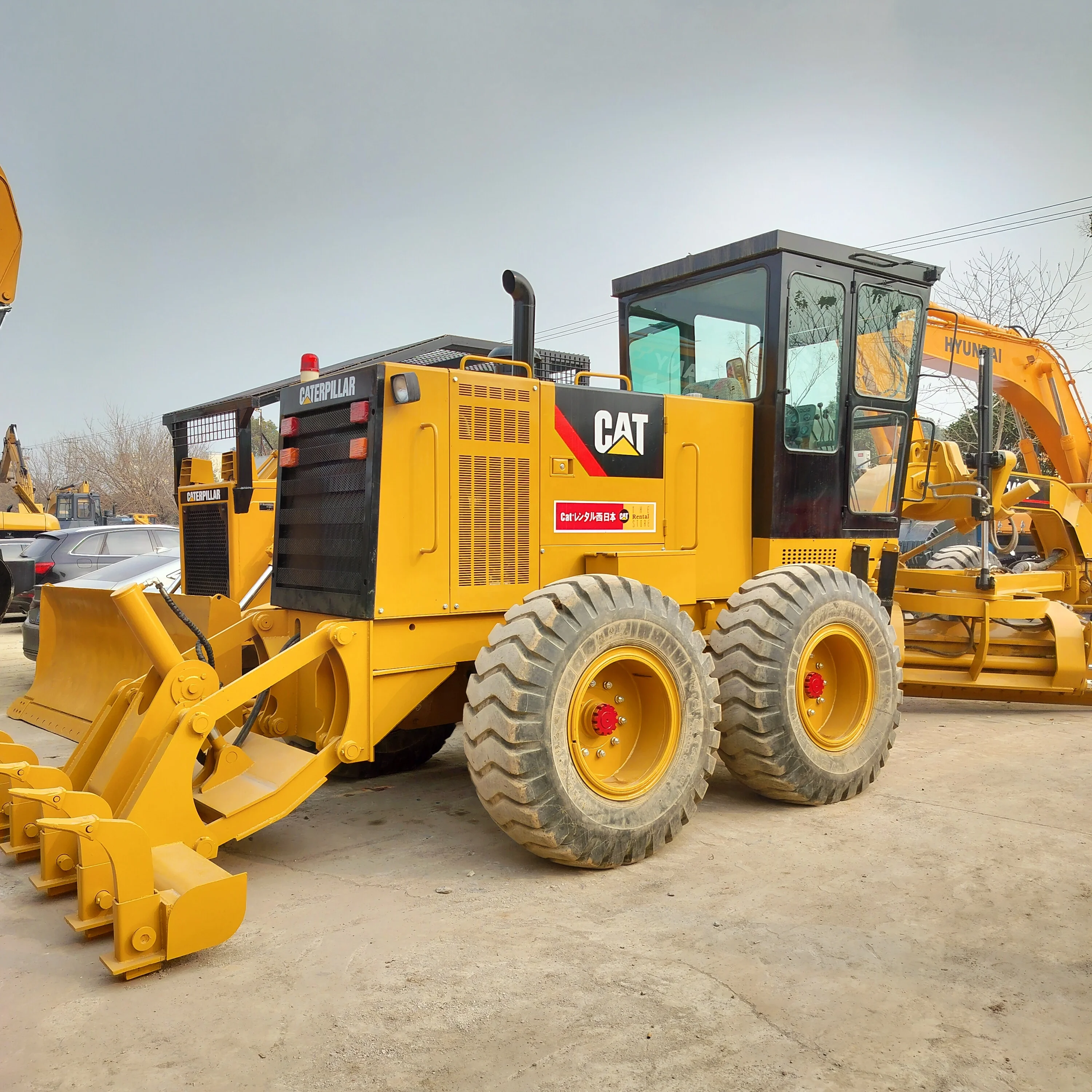 Japan-Made Used for Cat 140h Motor Grader with Low Working Hours & Hours in Stock Core Component Engine