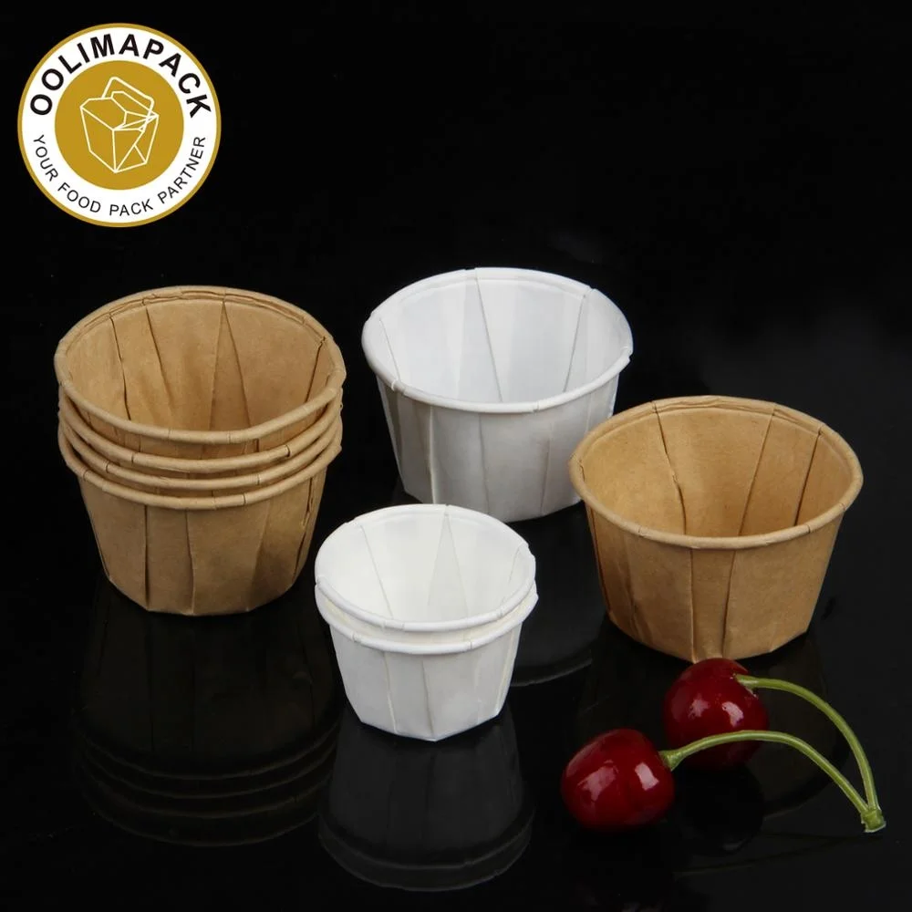 Alibaba.com: 2oz disposable paper souffle cups, waxed portion cups ...