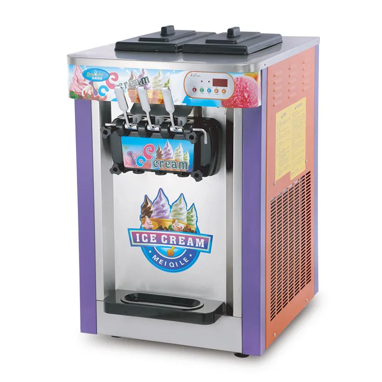 Long Using Time Frozen Yogurt Soft Ice Cream Machine American Soft Serve Ice Cream Machine for the Restaurant