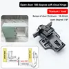 Open door 180 degree Soft Close (Inset)