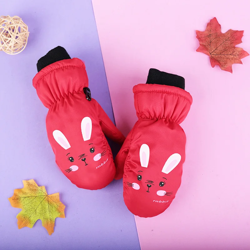 Детские зимние водонепроницаемые перчатки