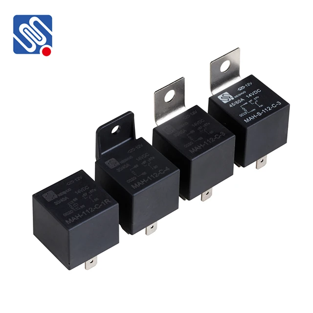 Meishuo Jd1912 MAH-S-112-C-4 Car Starter Relay Jd1914 Mini Relay 12v 40 Amp 5 Pin Electro Magnetic Electric Rele