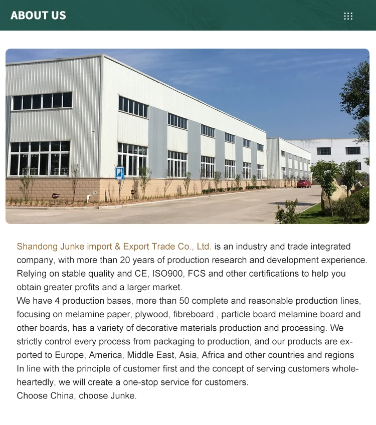 factory direct sales 6mm white melamine double faced chipboard