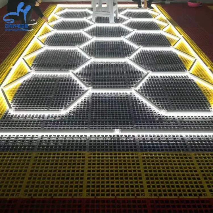 Hexagonal Ceiling Light for Car Workshop & Garage IP54 Waterproof 1200mm Length LED 6000K Daylight
