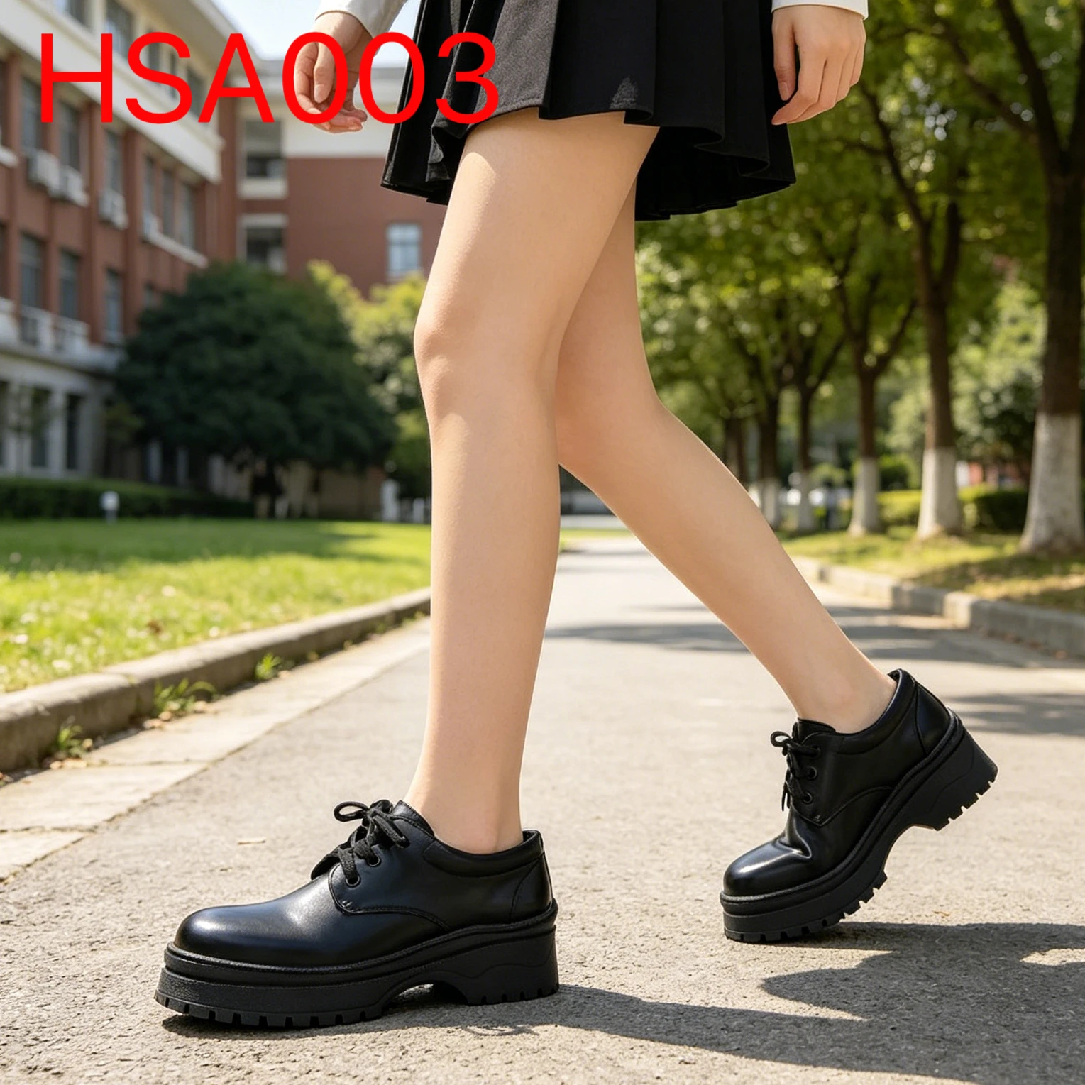 YYR,Kenya Popular Size 27-47 Available Students Dress Shoes School-friendly Full Grain Leather Upper Toddler Uniform ShoesHSA003