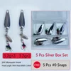 Midge Silver Venom 3,2 g, boîte de 5 pièces