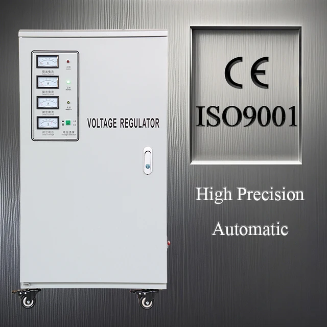 Factory 380V 400V 15Kva-100Kva 3 Phase Automatic Servo Voltage Stabilizer for SVC Use