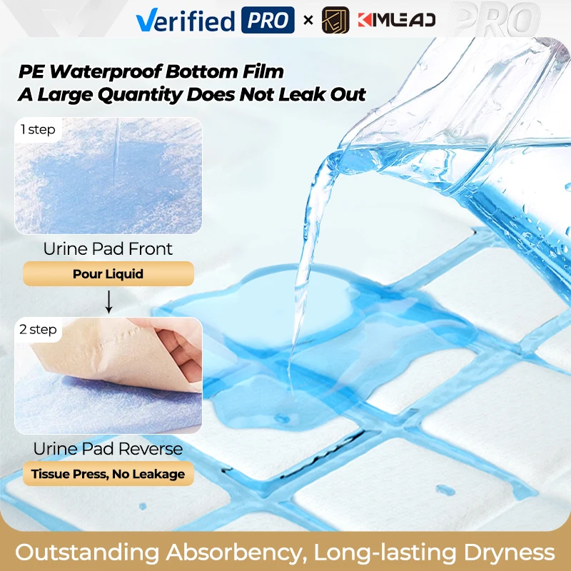 Kimlead Disposable Adult Underpad Disposable Elastic Oem Underpad 60x90 Sap Adult Underpads