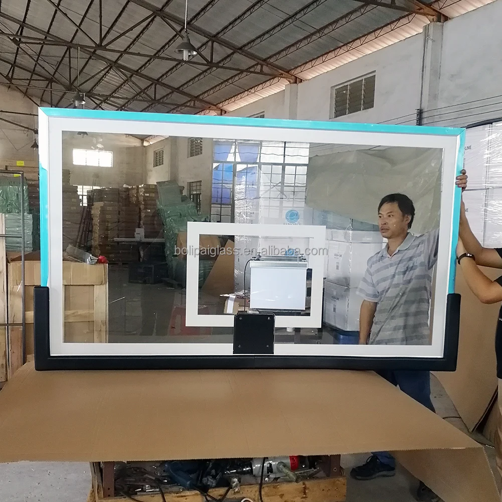 Aluminum Frame backboard padding 12mm tempered glass basketball hoop