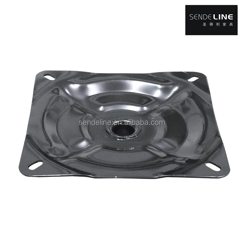 Modern Black Steel Chair Mechanism with 248X248mm Size and 3.0mm Thickness for Swivel Chair Base