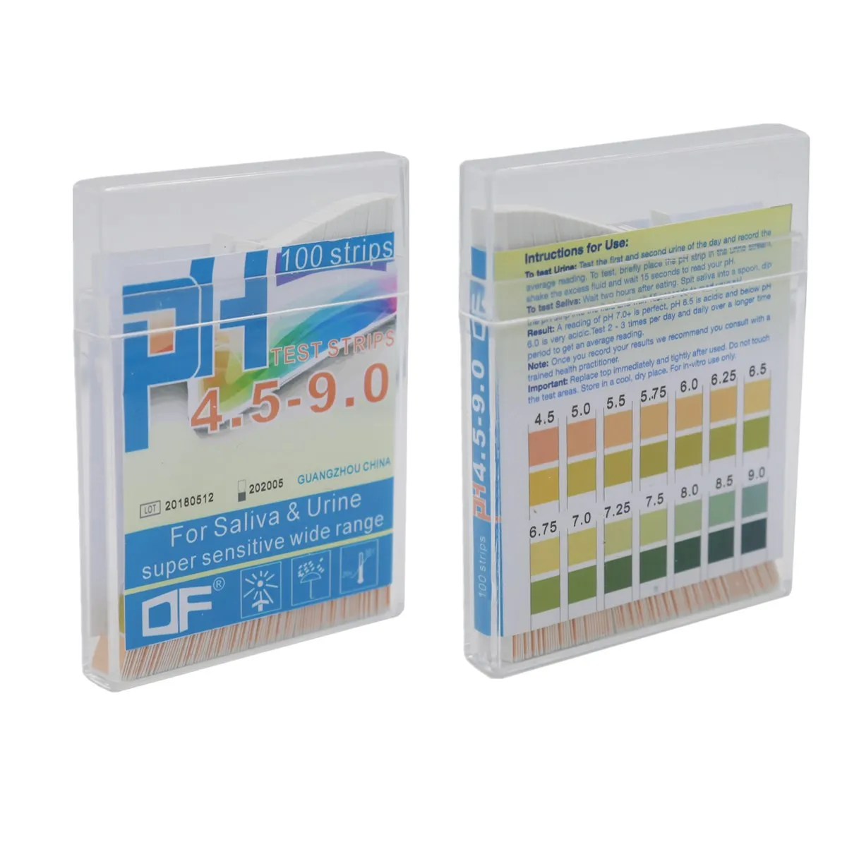 Instant Read pH Test Strips