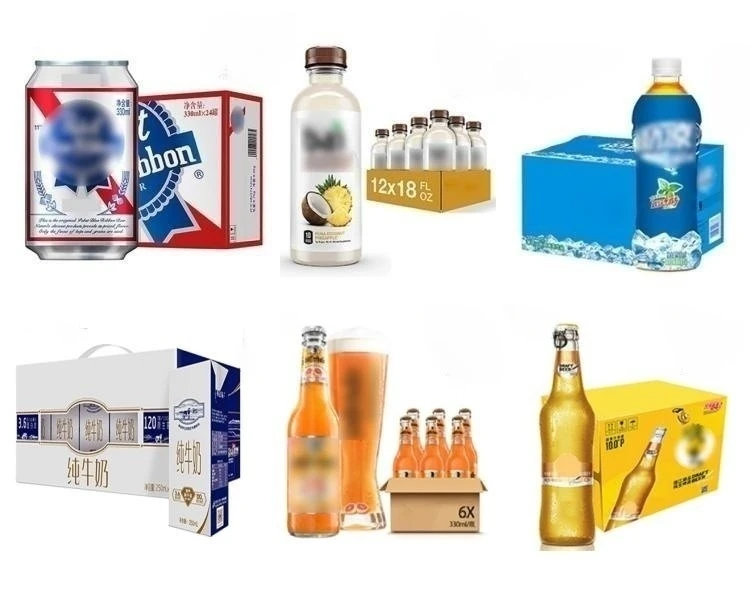Packing 382 Leadworld Automatic Water Bottle Carton Packing Line Pick & Place ...