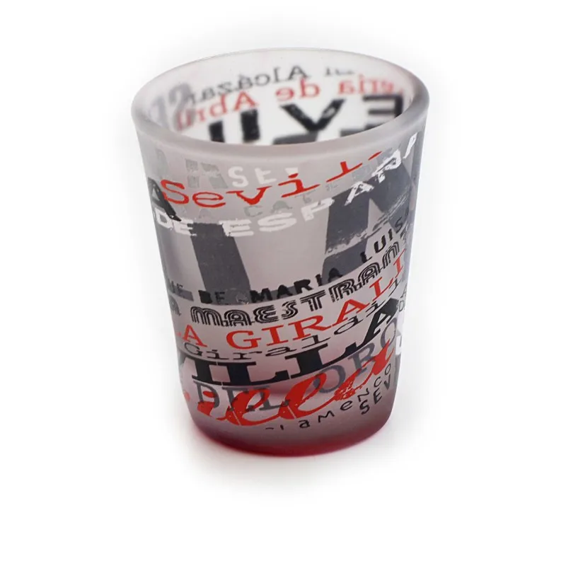 Verre Dépoli Pour Sublimation 400 Ml - Dégradé Bleu Bleu | TASSES ET