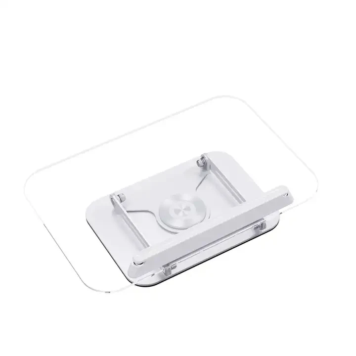 Transparent Acrylic Book Holder Lucite Open Book Display Stand Reading Book Holder for Newspaper Magazines