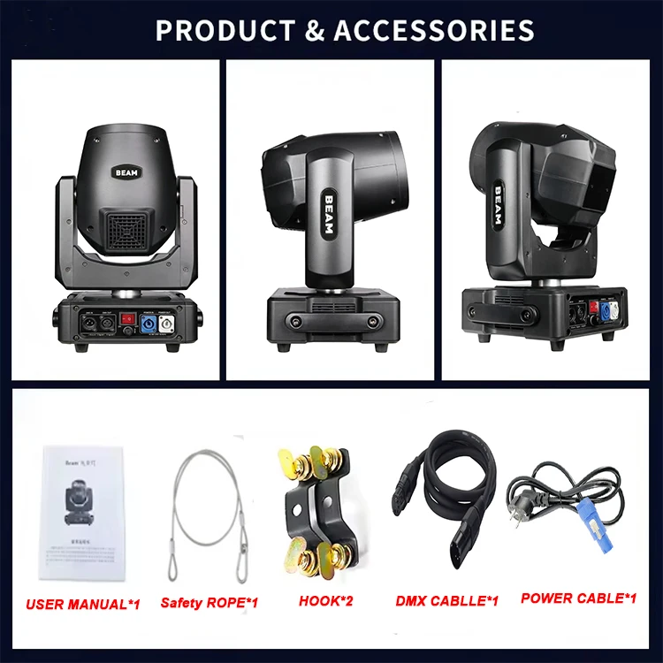 Beam 230 Mini Moving Head Light - Stage Lighting Solutions