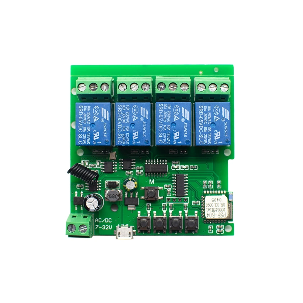 Ewelink Smart Remote Control 4CH Wireless Wifi Switch