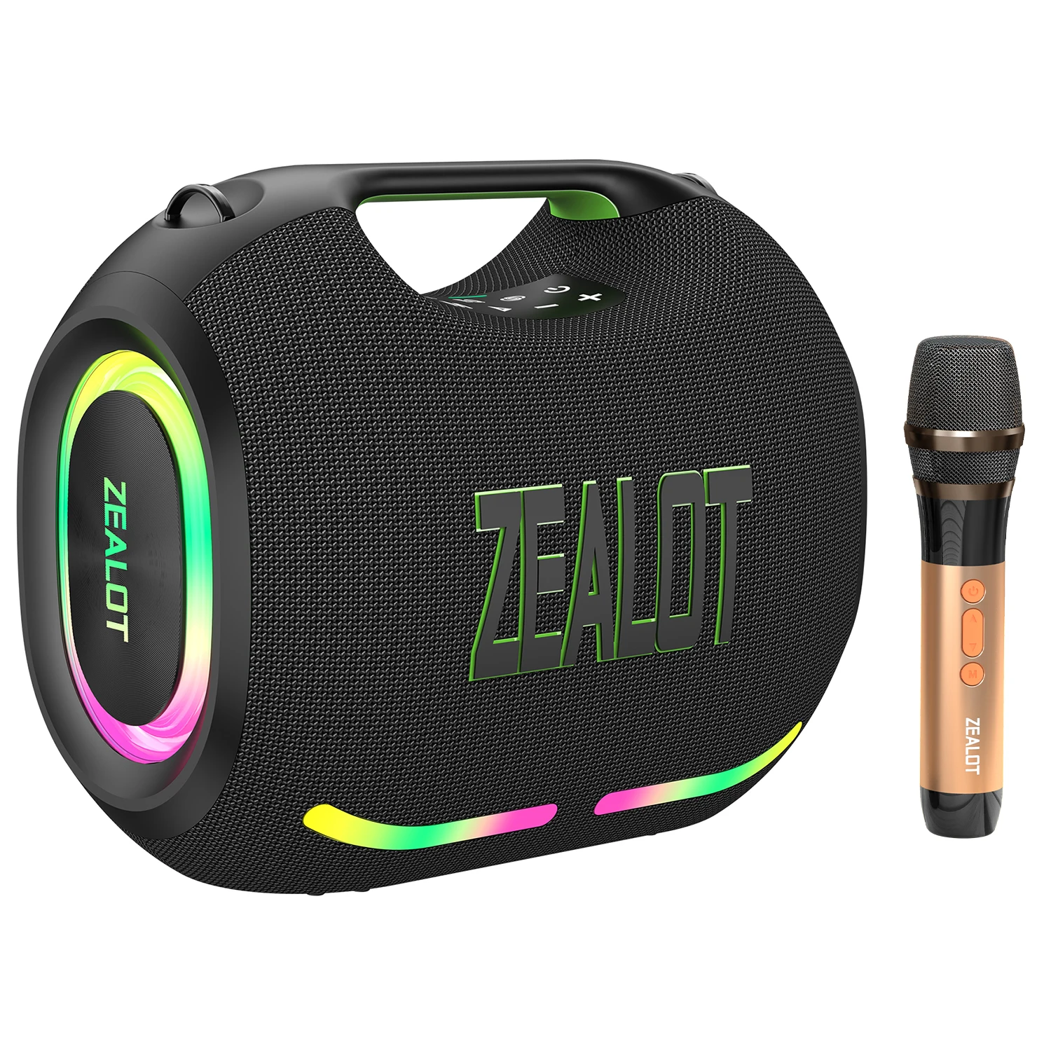 ZEALOT ZE01 120W Karaoke Machine - IPX6 Waterproof Speaker