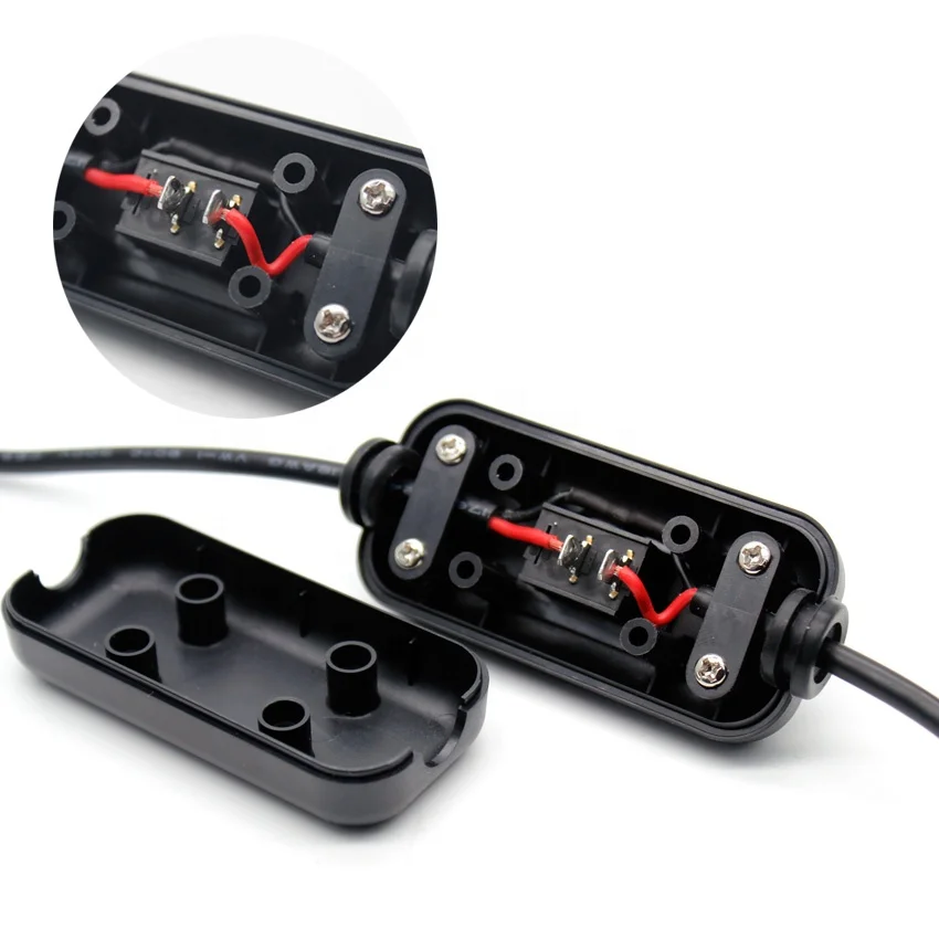 12V Inline Switch - IP67 Waterproof Toggle Rocker Switch With Red