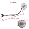 round water temperature gauge