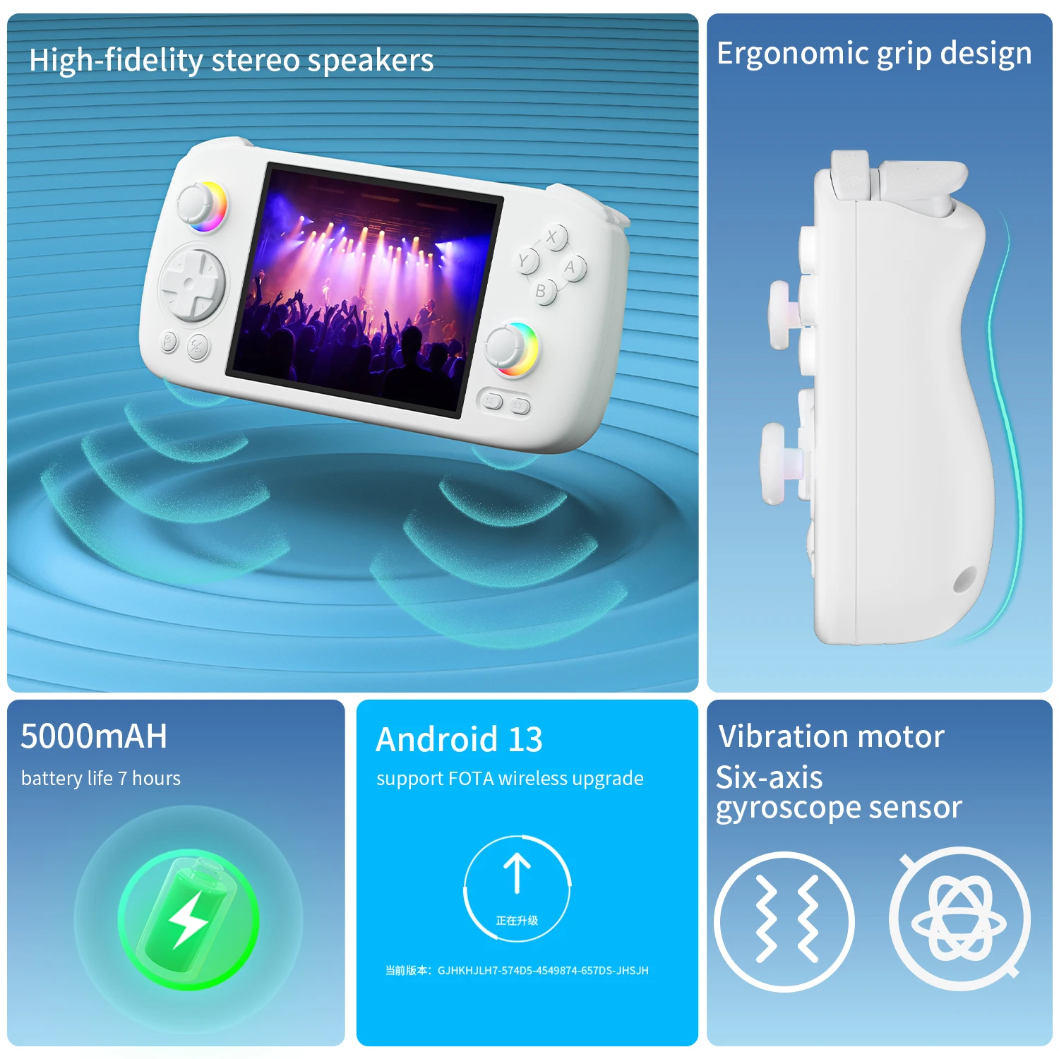 Anbernic RG406H Game Console - Android, Wifi, and Touch Screen