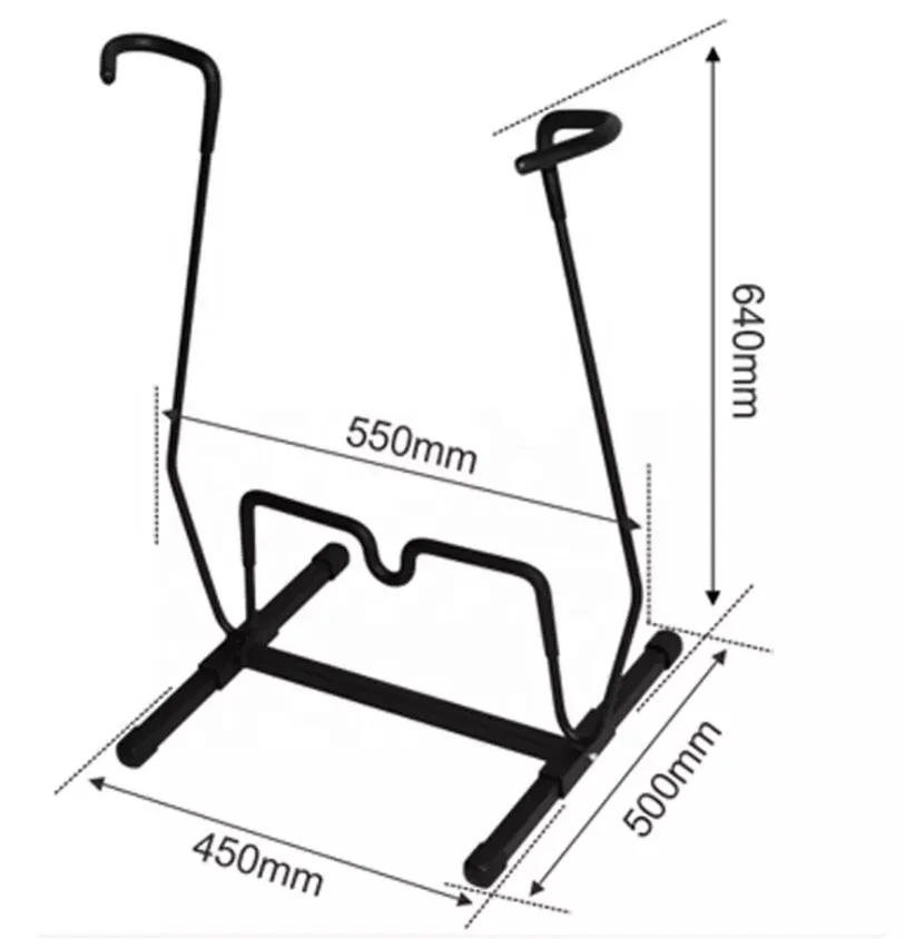 Metal Vertical Surfboard Display Rack - Durable Retail Stand for