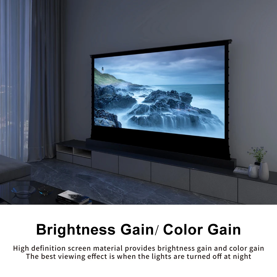 vividstorm　120インチ　ホワイト Amazon | プロジェクター スクリーン VIVIDSTORM 4K 8K 3D UHD