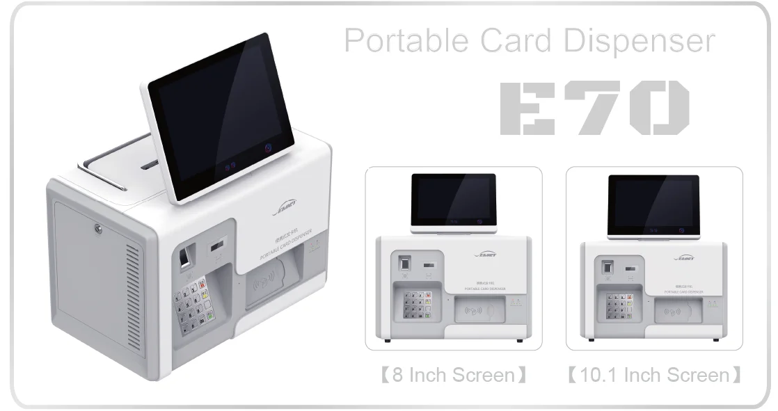 High Quality Performance ID Card Printer Seaory E70 Portable Card Dispenser