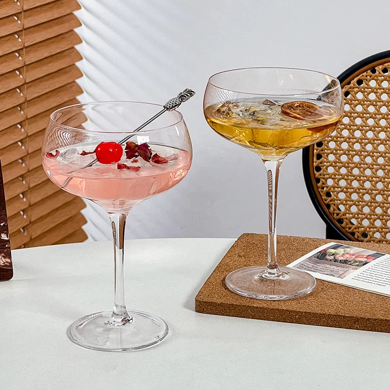 Wholesale Unique Martini Glasses - 8 Oz Lead-Free Crystal