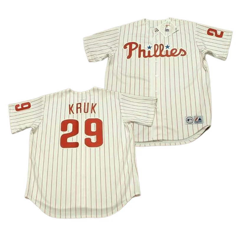 Philadelphia Phillies 2008 World Series Chase Utley Authentic Majestic  Jersey