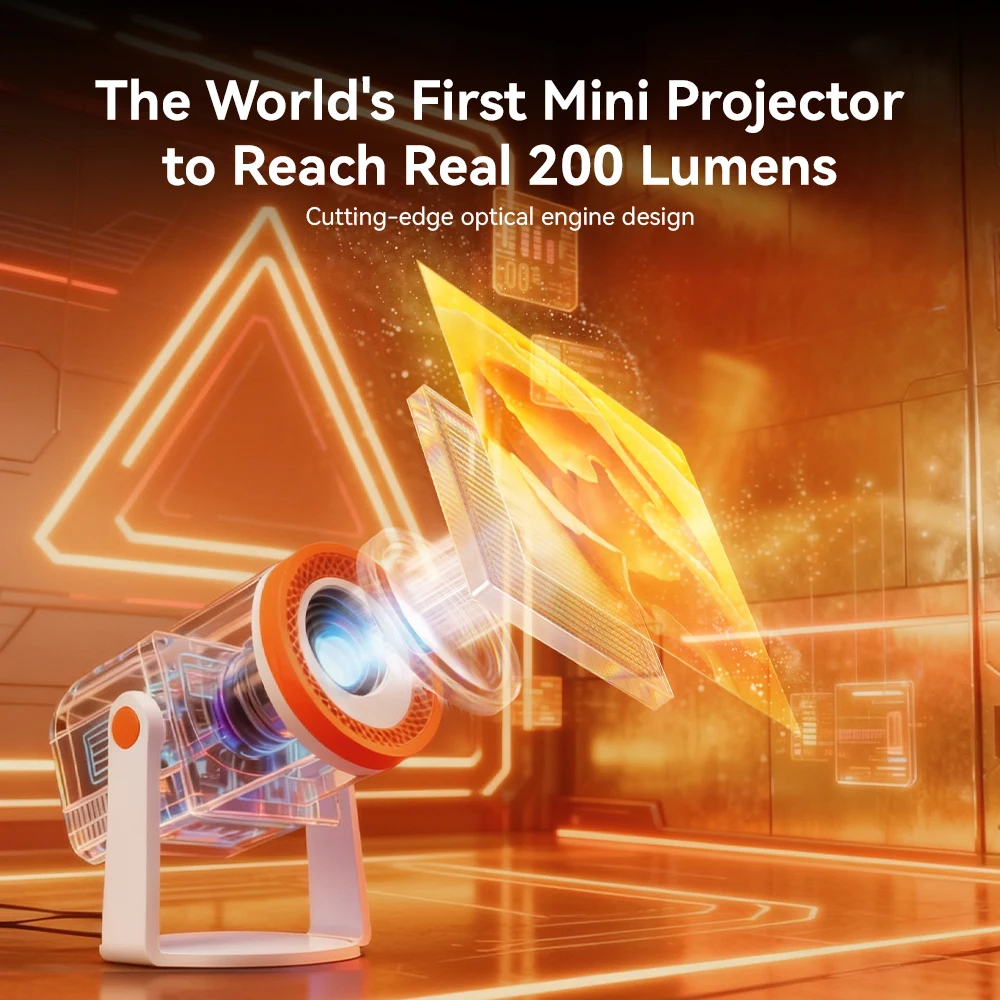 Mini Portable Android 4K Projector - Image 3