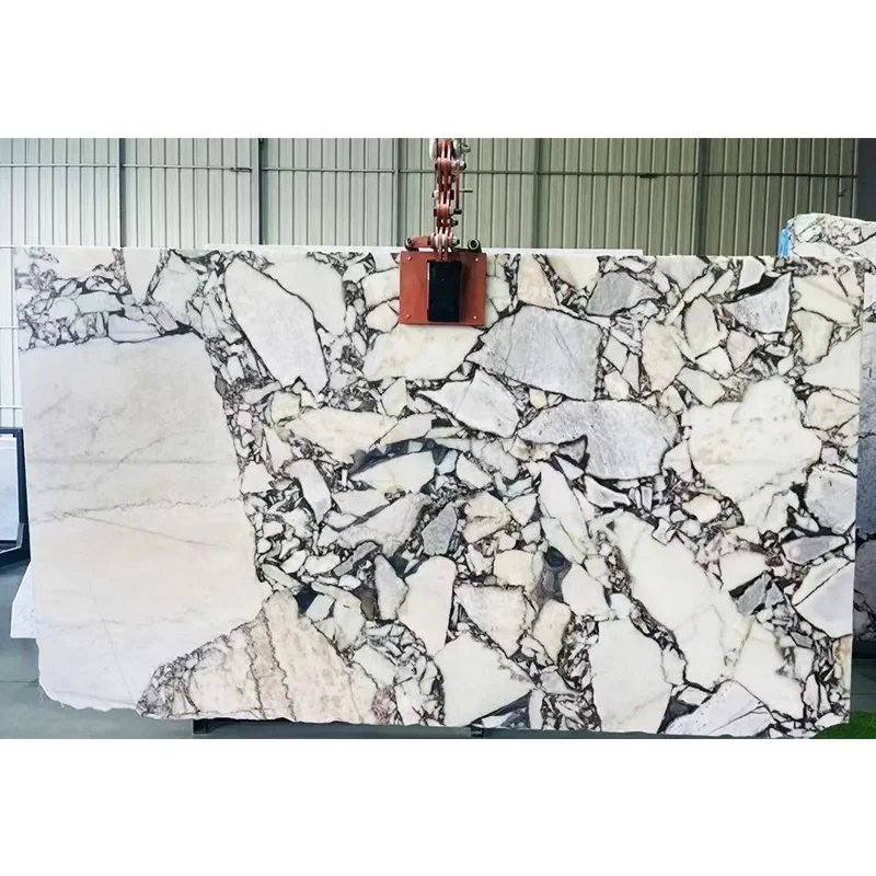 High Quality Ocean Storm Marble China Calcutta Viola Marble Blue Marble Slab for Interior Wall and Marble Floor Design