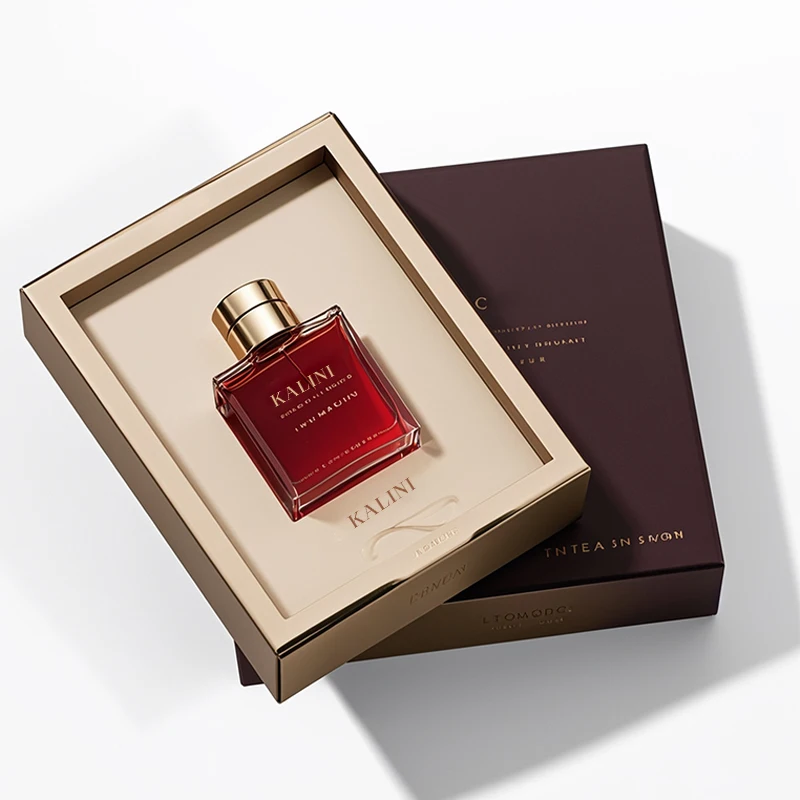 Customized Labels 50ml Luxury Packaging Boxes Empty Puff Perfume Bottle with Box