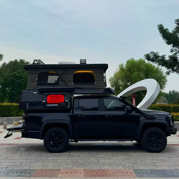 QC Overland 4wd pikap kamperska prikolica za kampiranje australskih standarda nadsadni kamperski krov za pikap