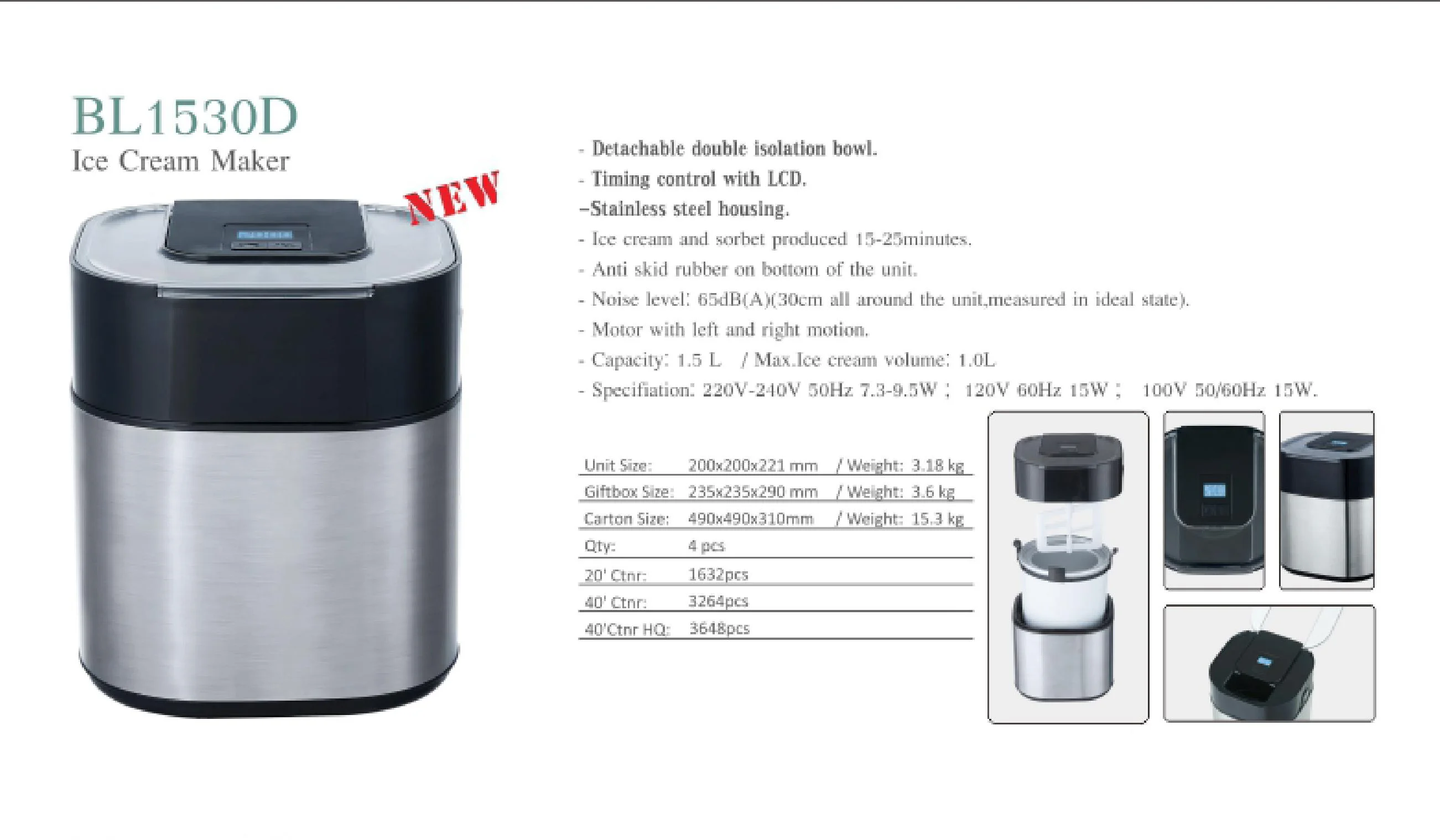 Automatic Soft Ice Cream Machine Ice Cream Maker Buy Homemade Ice