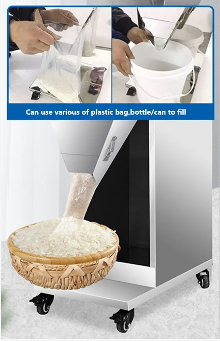 Automatic Electronic Weighing Filler Tea Leaf Seeds Particle Grain Sachet Filling Packing Machine - Image 6