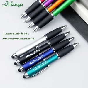Custom Logo 2-in-1 Plastic for Stylus Ballpoint Pen Advertising Business/Gift Promotional Pen with Personalized Logo