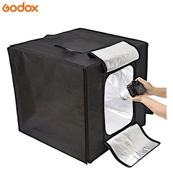 Godox 40cm X 40cm LSD40 Foldable Photo Studio Softbox Light Room Box Tabletop Shooting Tent Built in LED Light Soft Box