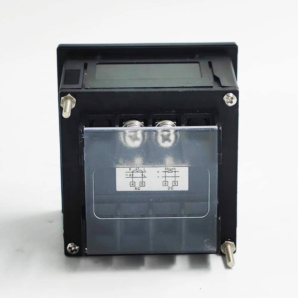WDLYCH AC DC Analog Panel 72mm Inductive 0-60A Ammeter 60 Amp Meter for Marine Vessel Electrical Circuit