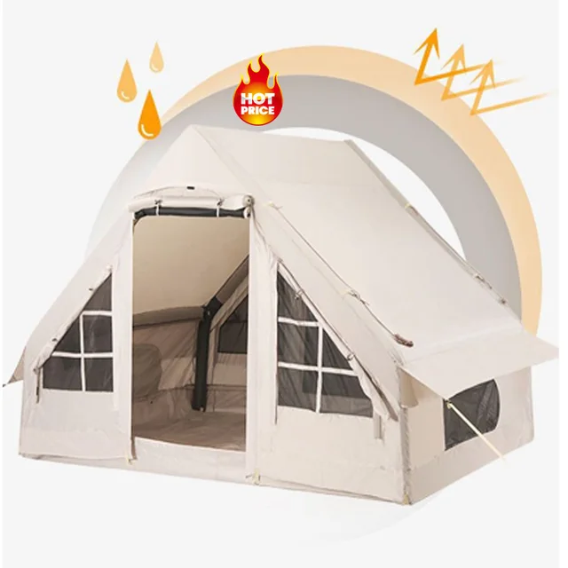 Customized Waterproof Inflatable Tent Outdoor Camp Air Camping House Tent Inflatable Camping Ten