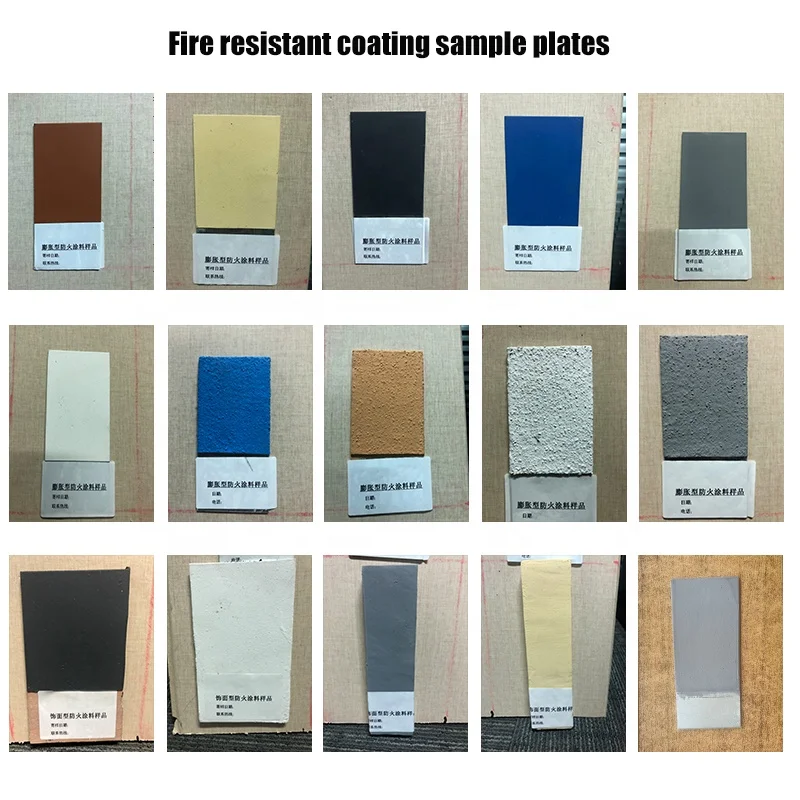 Latest Design Reasonable Price Fireproof Material Resistant Fire Retardant Intumescent Water Based Paint for Steel Structure