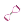 Cuerda de resistencia estándar de dos tonos en forma de ocho (rosa)