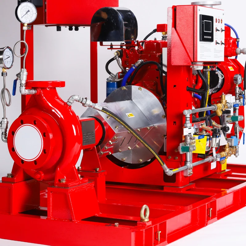 Factory Single Stage Customized Fire Pump System With End Suction Centrifugal Pump
