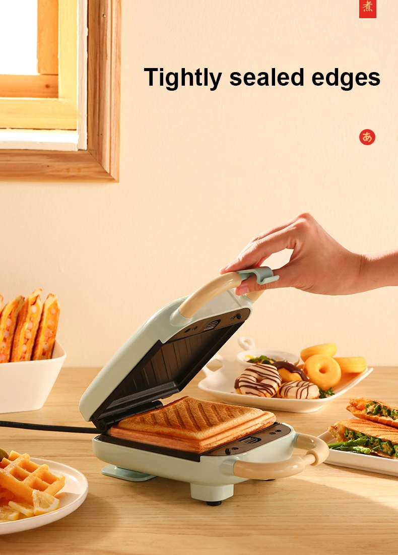 Mini Waffle Maker 3in1 Waffle Maker With Removable Nonstick Plates