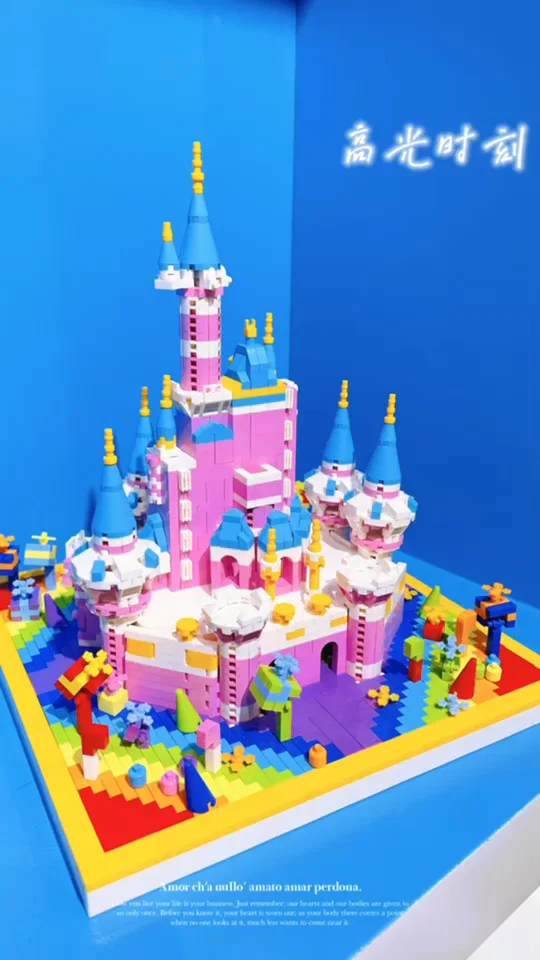 Moyu Block 6230pcs Pink Castle Mini Diamond Building Block Buy   H369af377a3524ca2b0cedfa337d95e9f7 